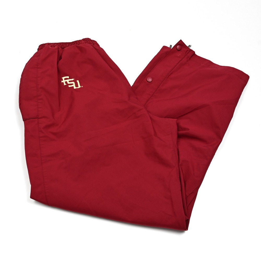 Nike Tearaway‎ Pants Mens L Snap Button FSU Seminoles Track Athletic Vintage 90s